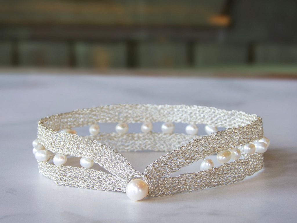 choker tejido odble