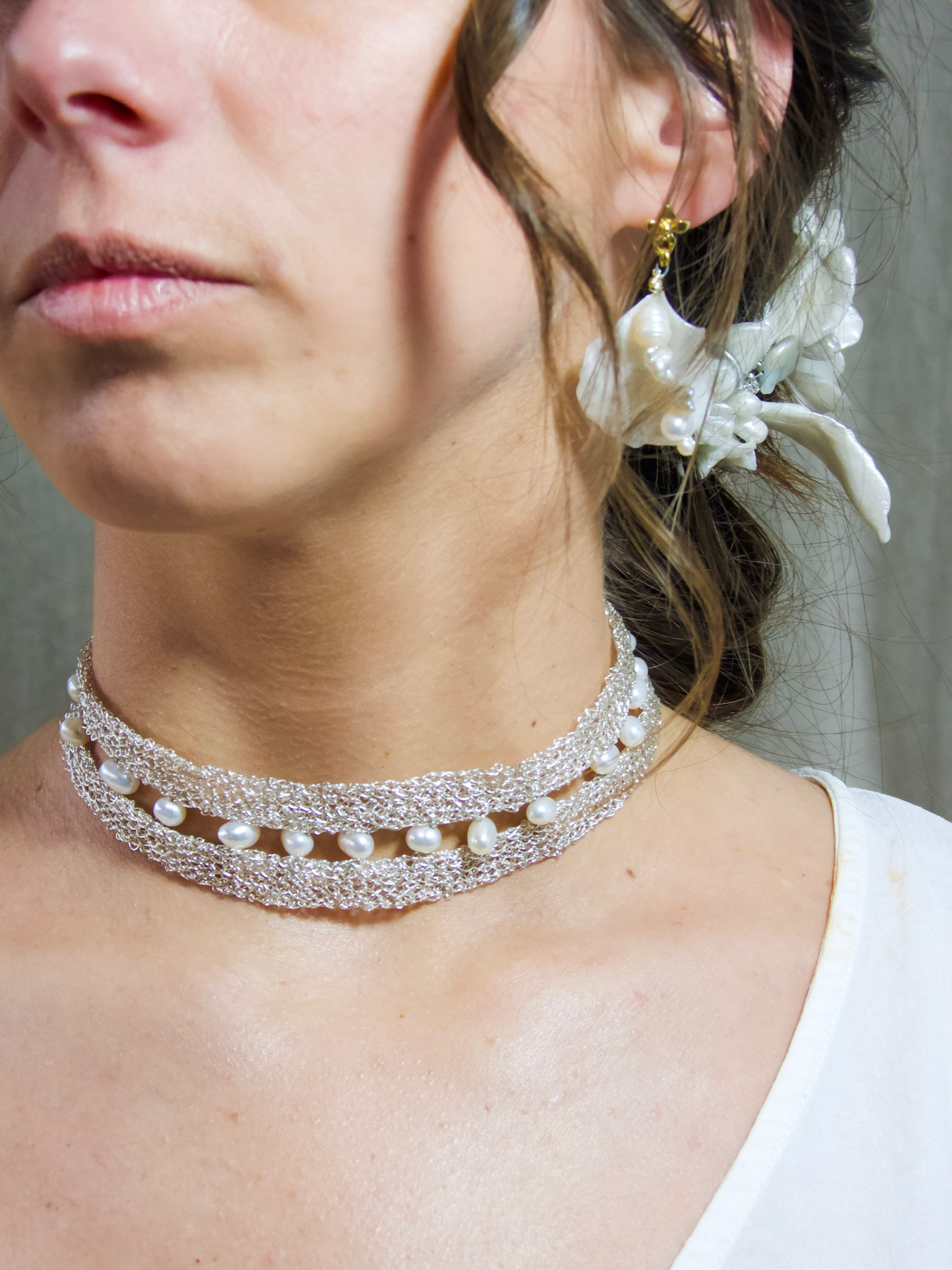 choker tejido odble